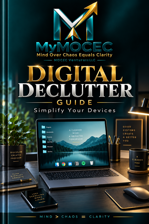 Digital Declutter Guide MyMOCEC cover